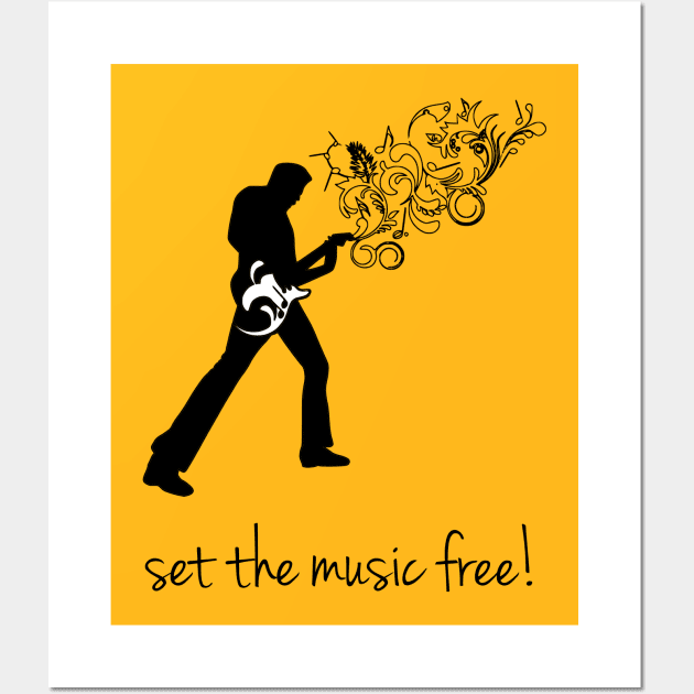Set the music free! Wall Art by Starbuck1992